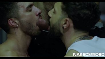 Jail Officer Sir Peter Joins Bareback Group Sex