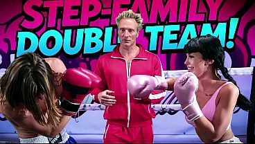 Family Boxing Training - Beca Barbie, Clarke Kent, Axel Haze