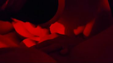 BBW loves to suck my cock while jacking me off! Red Light Videos #3