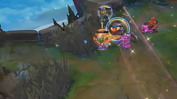 1 monochamp comendo 4 pro player