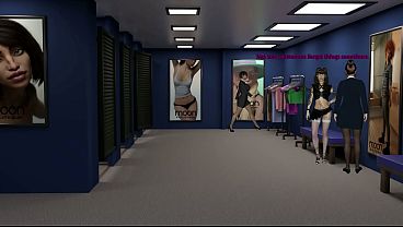 Kink Maker 6: Cliair'_s Big Dildo Ride to Orgasm in Change Room