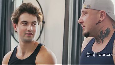 Dorm Roomies End UP Fucking After Watching Porn Together - Crush Daddy, Mike Monroe