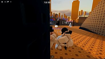Roblox Threesome with a skinny girl