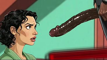 American Milf 2: All Married Sluts Dream Of A Big Black Cock. Cartoon