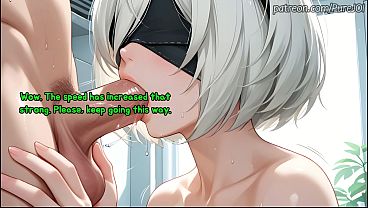 You were invited to test the sex skills of 4 new androids (Sex JOI)