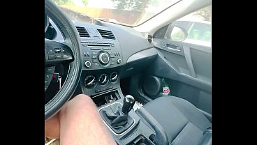 Flashing while driving