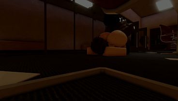Office Boss Lets Me fuck After Works (Roblox Condo)