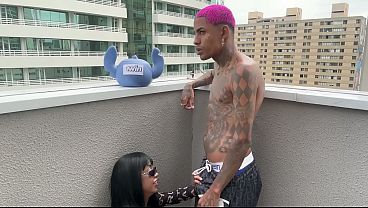 Novinha de 18 aninhos fazendo uma visita &iacute_ntima por presidi&aacute_rio novinho tatuado