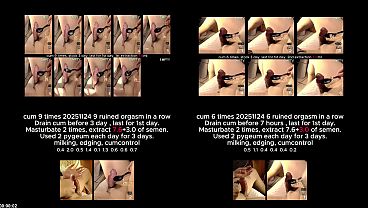 20251124 ruined orgasm in a row 2 times in 1 day