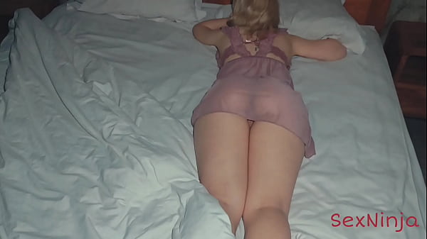 Step-Mom Can'_t Wait for Everyone to go to bed so I can go to her Room