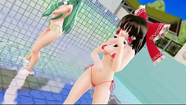 【MM3077】Reimu and Sanae Puppet Theater Twee-Box