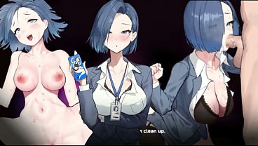 Horny office worker uses dating app to explore her hottest fantasies