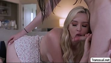 My hot TS wife enjoy playing with my pussy