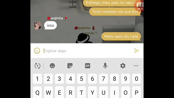 Novinha rebolando no meu pau no imvu