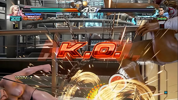 Tekken 7 - Nude Lidia ranks up in Ranked