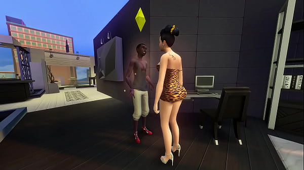 BLACK COCK INSIDE OF HUGE ASS CHEATING WIFE - WHILE HUSBAND STAYS IN BED