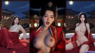 AI generated Anime style korean failgrace sfw vs NSFW