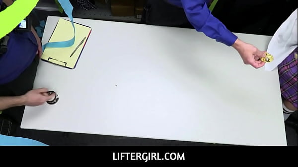 LifterGirl  -  Recidivist teen thief Minxx Marley gangbang fucked by LP officers on duty