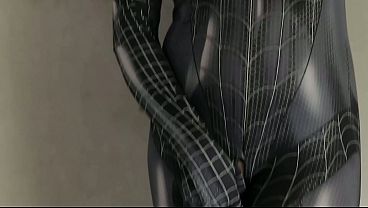 ASIAN SPIDERMAN COSPLAY MASTURBATION