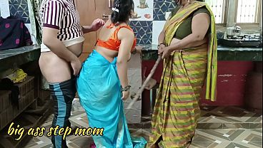 Kiran bhabhi Fucked By Her Owner For Rent In Front Of His Wife
