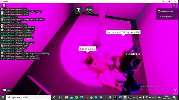Roblox Slender girl fucks rainbow boy