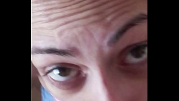 POV: Candie Cross Admits She'_s a Slut &amp_ Takes It Deep Handsfree Fast