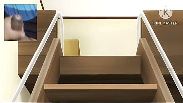 Chico Otaku se corre con rico anime. Sexo de anime hentai, deliciosa chica se muda a mi casa