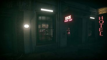 Horny bitch can'_t stop in front of my huge cock in a dark alley