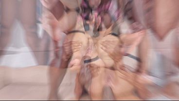 LORE HOT, that slut, loves having two huge black cock in her ass at the same time, DAP, anal, deep balls.