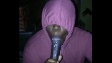 Pretty bbw works hard for that nut to swallow