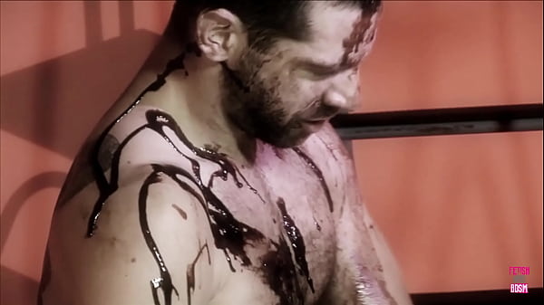 They poured food on their bodies so they got busy in a doggy style position