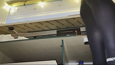 I left her alone on a food truck but I didn'_t know that she is such a naughty girl - full uncut scenes