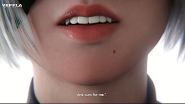 YoRHa 2B Android Fucked Hard: Nier Automata 3D Hentai Creampie Penetration 4K NSFW