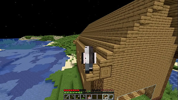 Minecraft lets play episode 2- Building a house