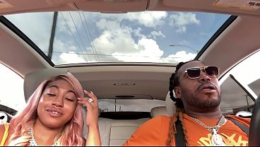 Car ride To dinner with str8rich