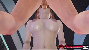 Sexy Redhead Girl Fio in 3D Animation - Handjob Stroking for Big Dick, Sloppy Free-Hands Blowjob Service, and Sitting Irrumatio Mouth Fuck Leading to Cumshot - Rule34 Hentai