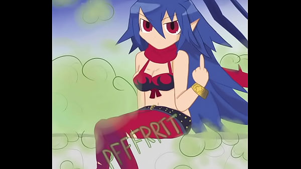 Female Laharl Farting