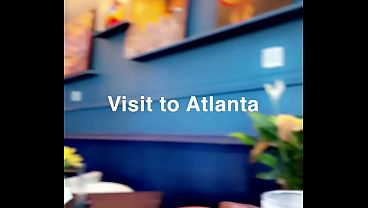 Your favorite porn couple in Atlanta checking out some new restaurants