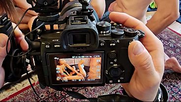 Behind the scene. Maya and Luca sex Adventure in Berlin. Full video on my Red Page.