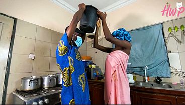 (HAFX) A LOCAL GHANA MAN FUCKS HIS VILLAGE HOUSE GIRL FUCKS HIS BIG COCK