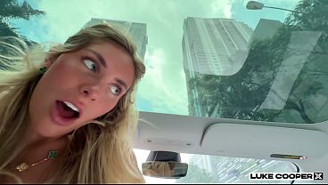 Bonnie Blue Picked Up and Fuck In Car - Luke Cooper