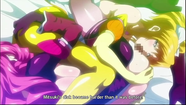 Busty anime girls have lesbian sex