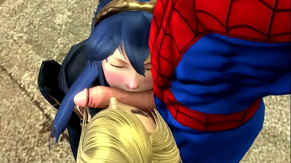 Lucina and Spider-man  with Samus