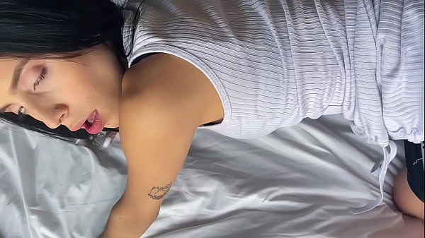 SHE SCREAMED - Busty Big Tits Latina 18yo Rimming in Rough POV