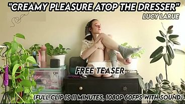 &quot_Creamy Pleasure Atop the Dresser&quot_