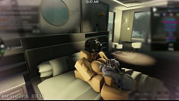 Pounding Vivian hard in the upstairs room~ | Sex with a follower (67) | Part 2/2