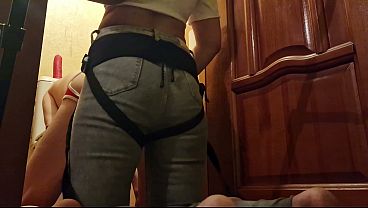 Anastasia Mistress fuck strapon anal submission man toilet amateur homemade Sasha Earth