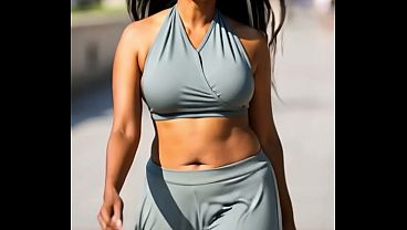 Busty Indian girls with MASSIVE Natural Tits nipple slip - Compilation 1 [AI generated]