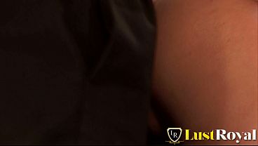 Nikol Sweet with natural tits has anal sex with a mature man