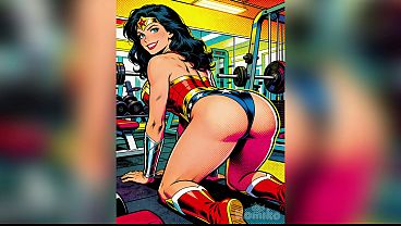 WONDER WOMAN BIG BUTT